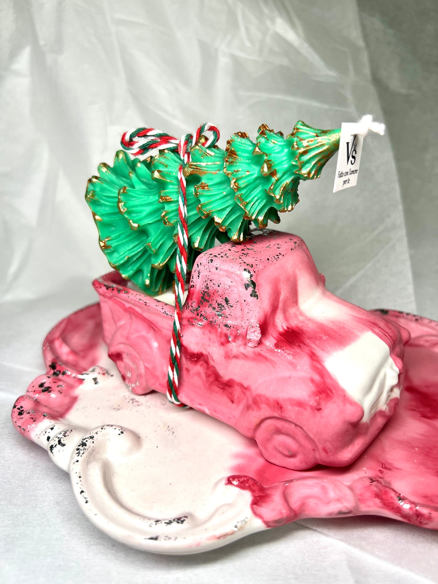 Ziemassvētku komplekts no ģipša