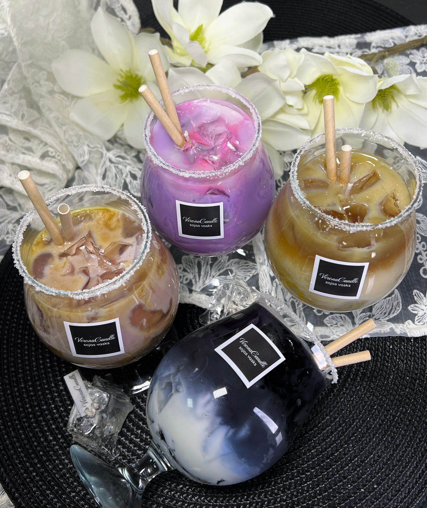 Meistarklase - Svece “Želejas kokteilis”