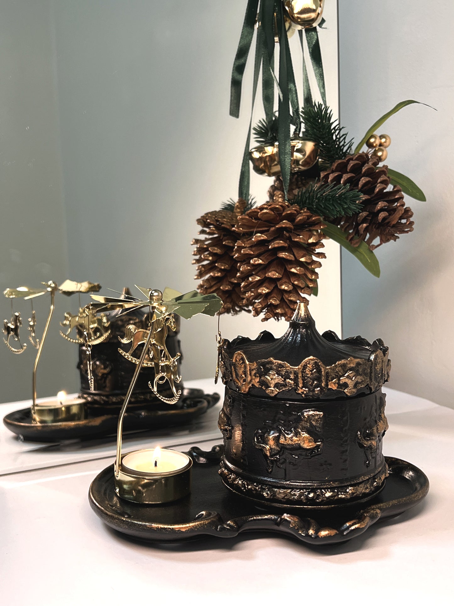 Meistarklase - Ģipša komplekts “Zirgs + Svece”