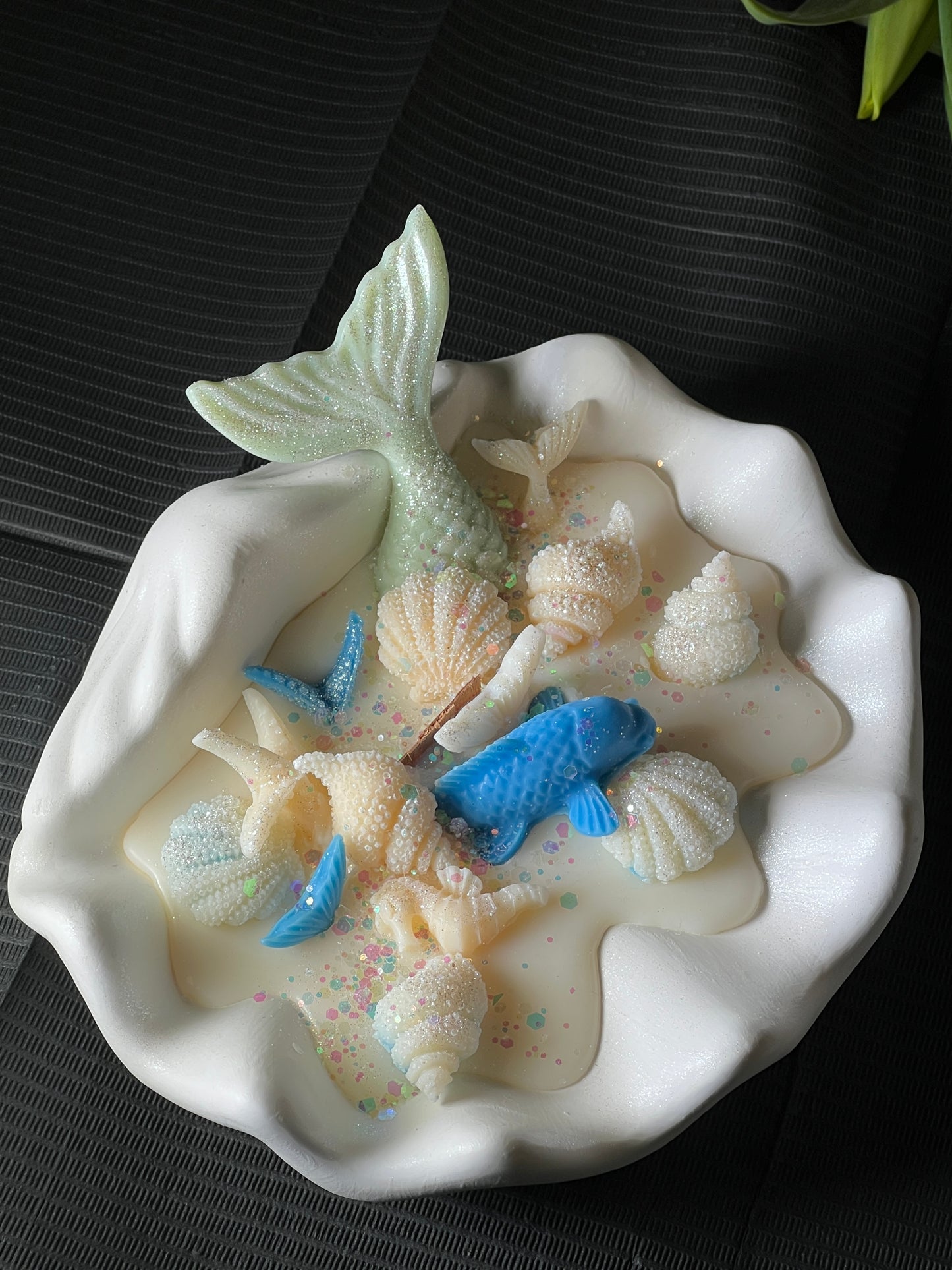WORKSHOP β PLASTER SEASHELL + CANDLE