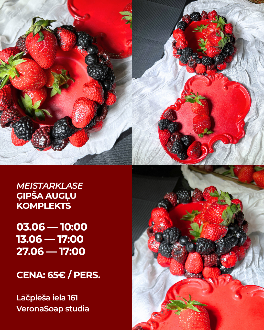MEISTARKLASE – ĢIPŠA AUGĻU KOMPLEKTS (Copy)