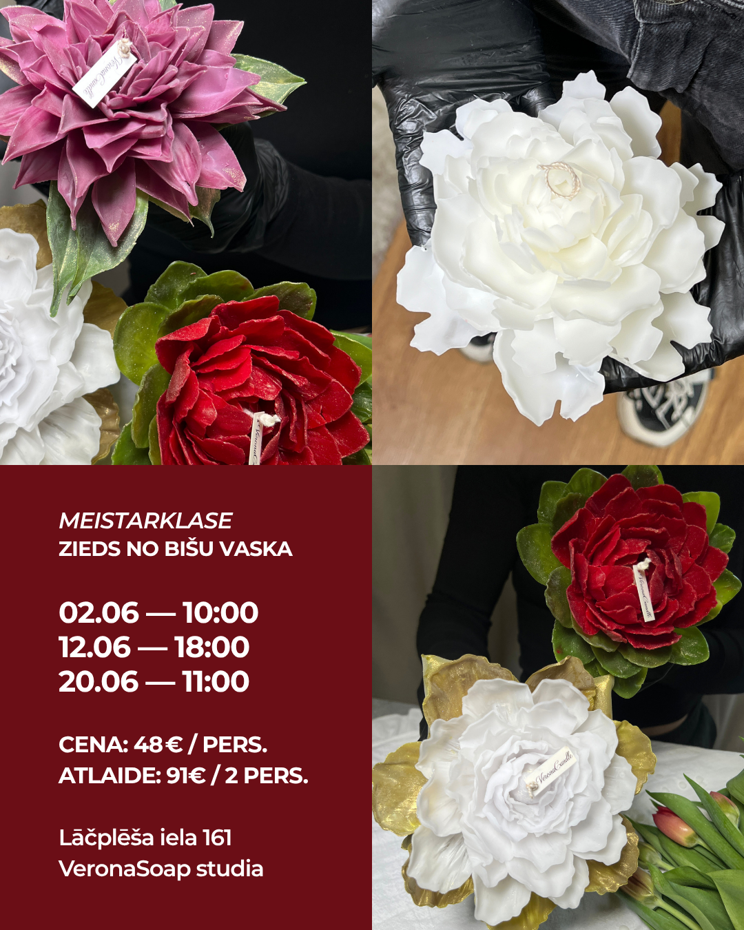 WORKSHOP – Beeswax Flower