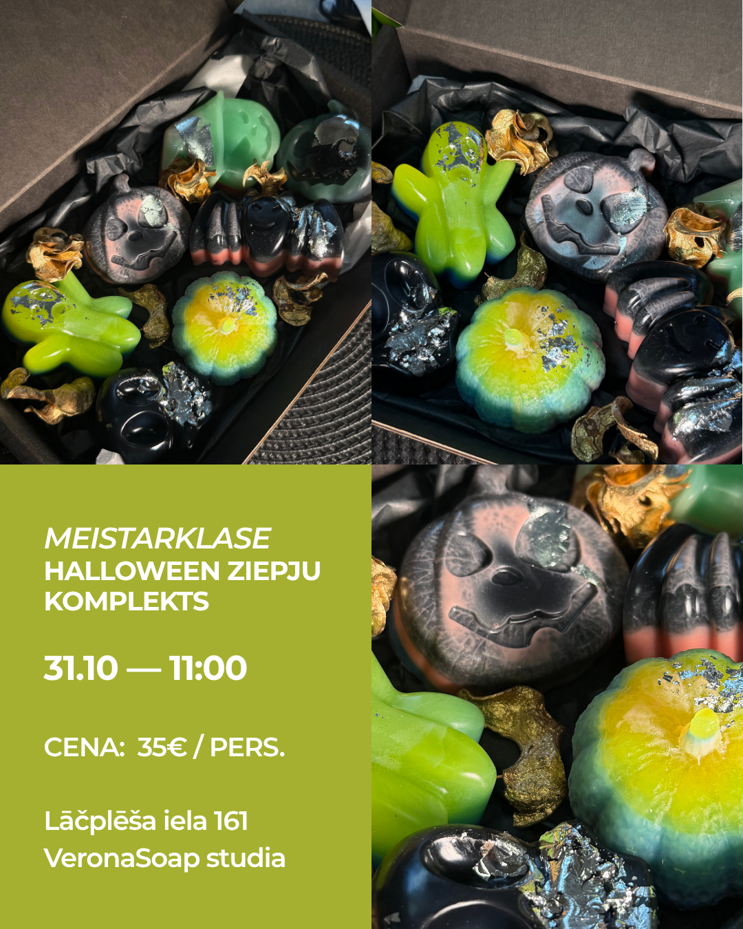 MASTERCLASS — HALLOWEEN SOAP SET
