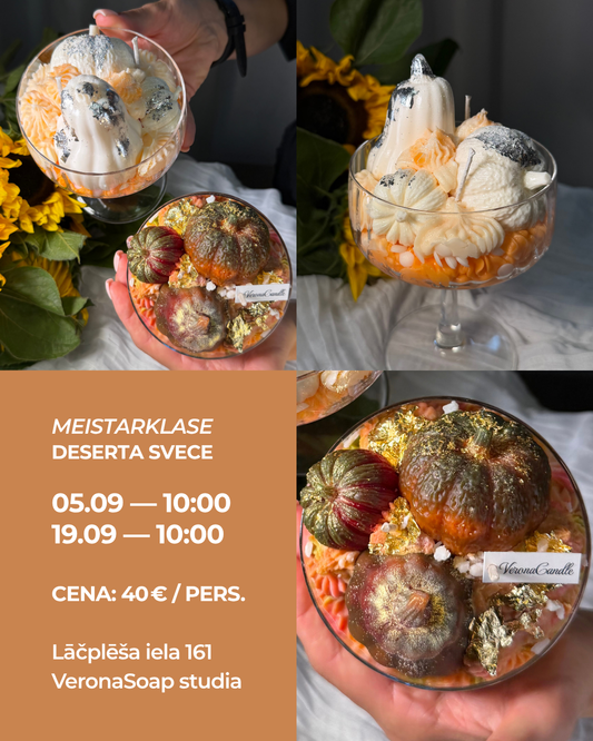 Meistarklase – DESERTA SVECE