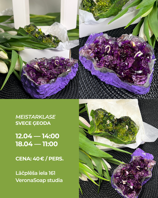 Meistarklase - Svece ĢEODA