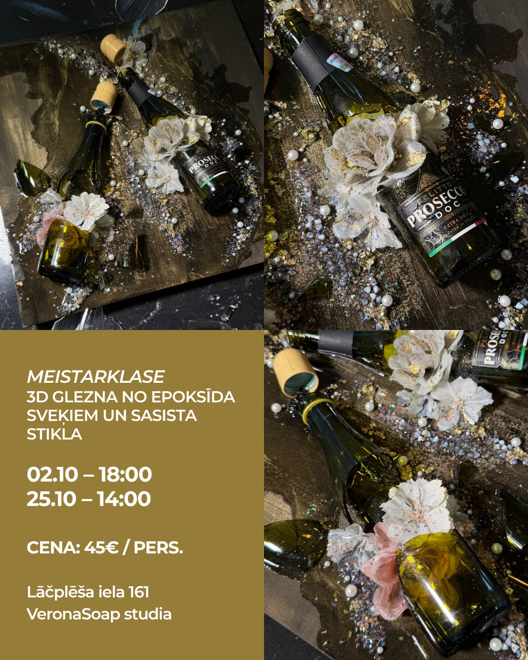 MASTERCLASS – 3D PAINTING WITH EPOXY RESIN AND BROKEN GLASS