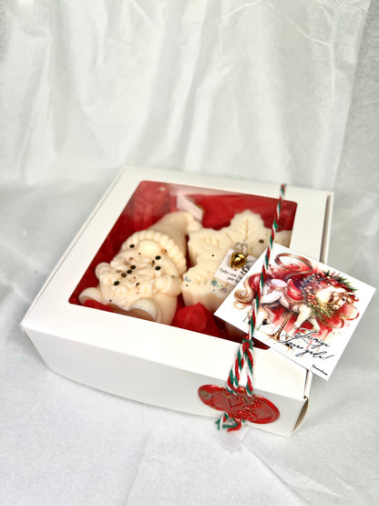 Sveču komplekts, rūķītis + zvaigzne