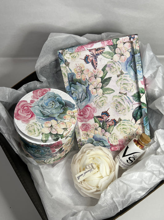 Gipsa komplekts dekupāža “Pavasaris”