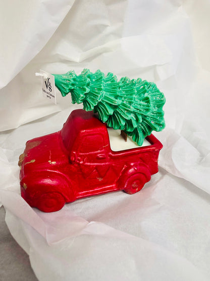 Komplekts – “Mašīna + Egle” 2 sveces