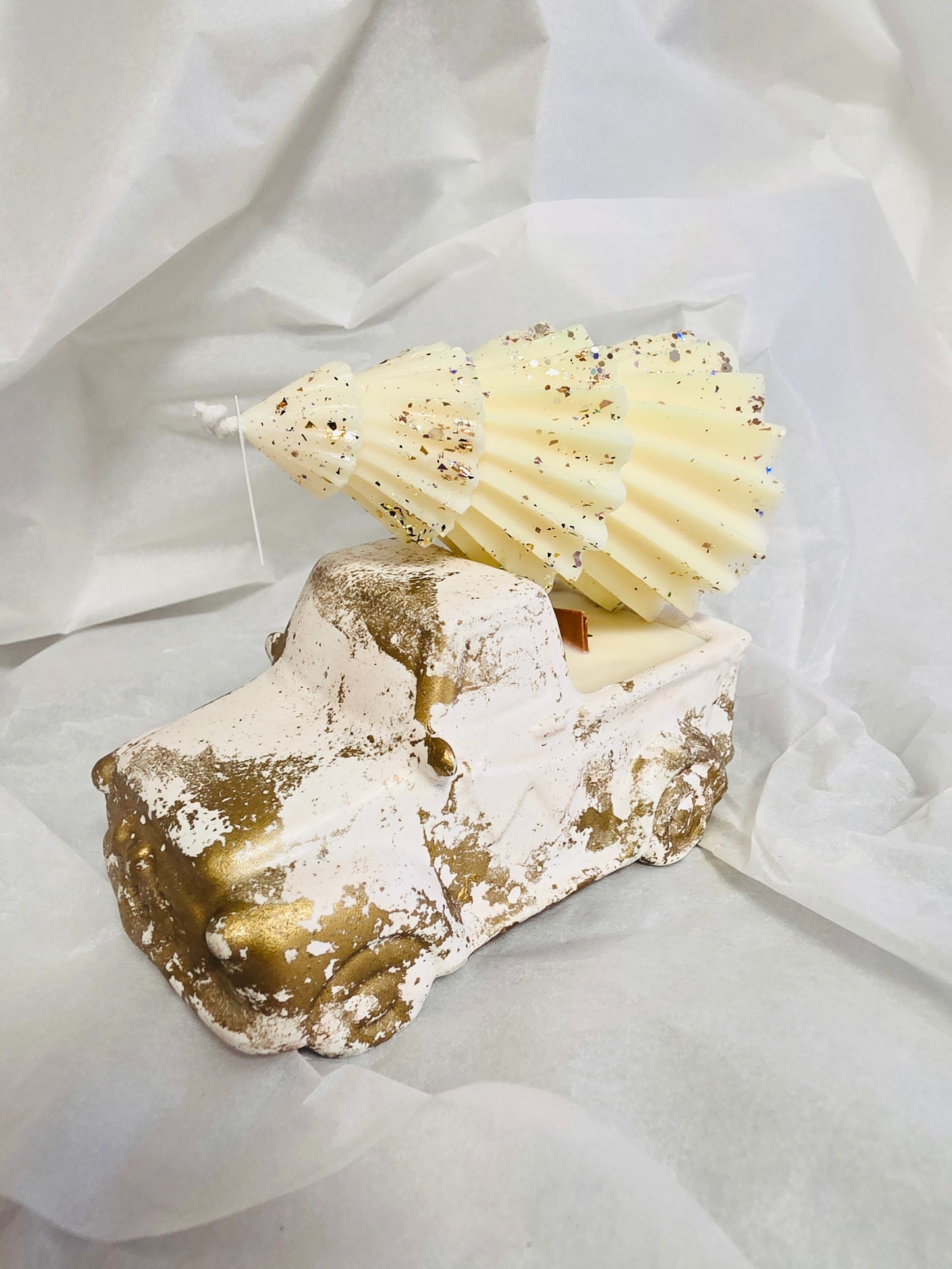 Komplekts – “Mašīna + Egle” 2 sveces