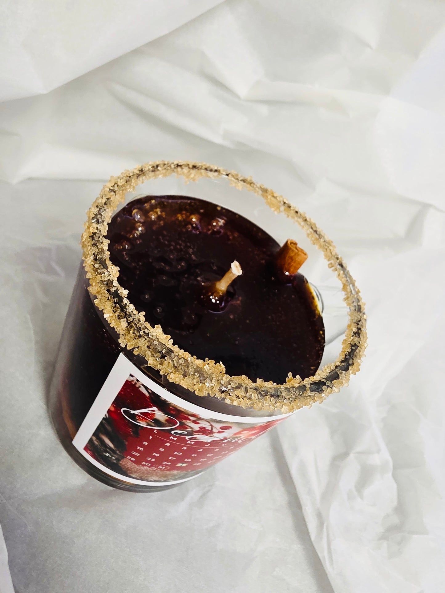 Ģēļa svece – Karstvīns