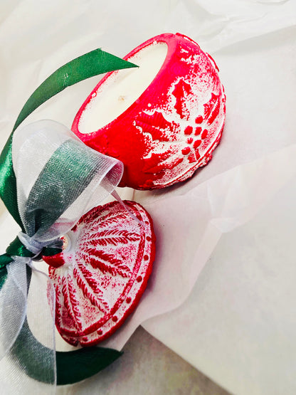 Svece – Ziemassvētku bumba