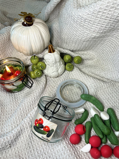 Svece “Marinētie dārzeņi”