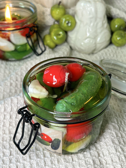 Svece “Marinētie dārzeņi”