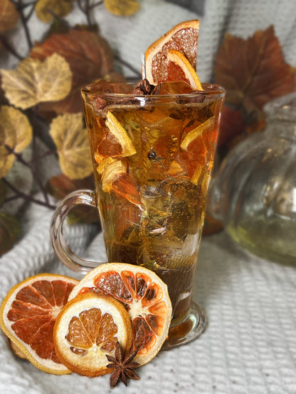 Meistarklase - Rudens dzēriena svece