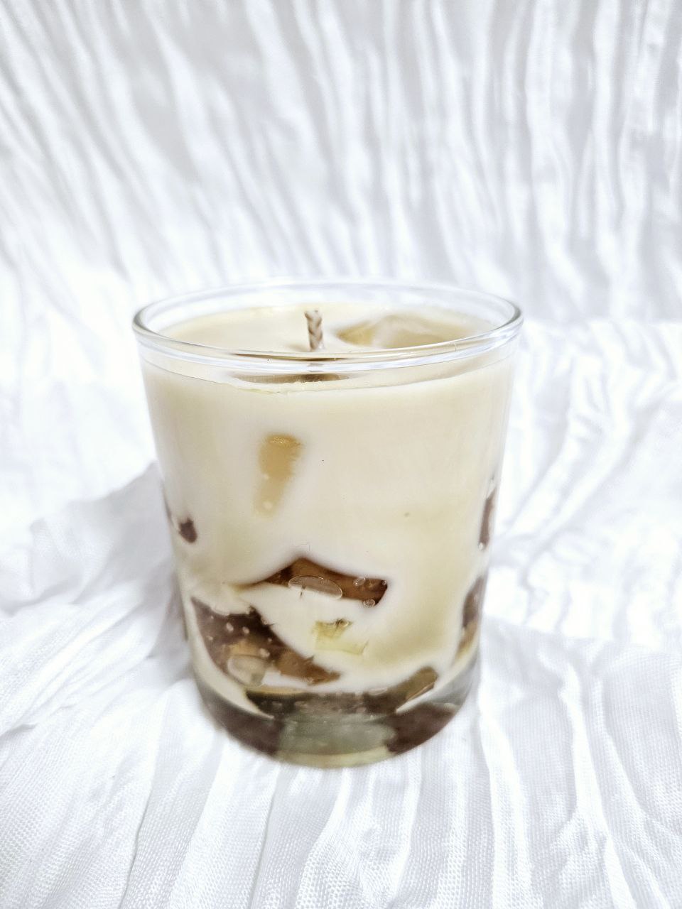 Gēļa svece "Kafija un piens"