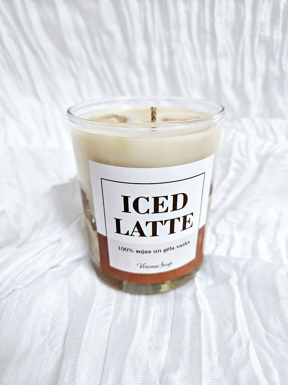 Gēļa svece "Kafija un piens"