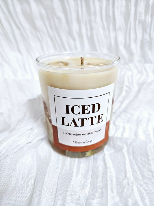 Gēļa svece "Kafija un piens"