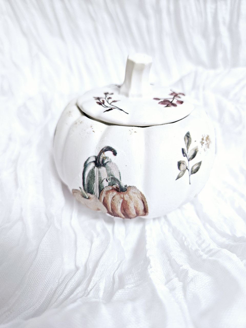 Ģipša trauciņš, svece