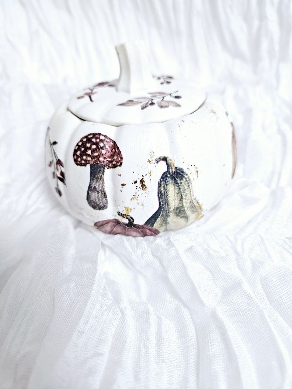 Ģipša trauciņš, svece